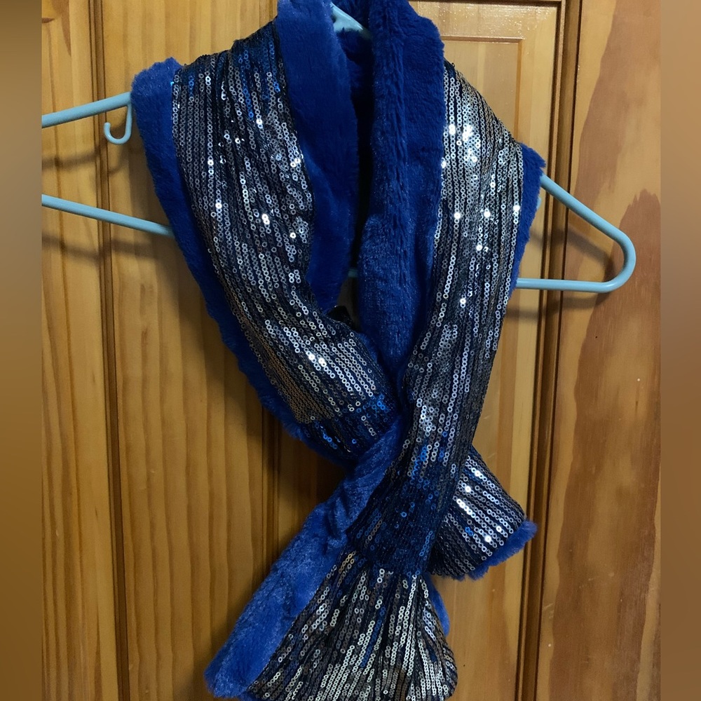 Blue Scarf